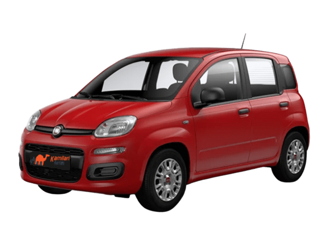 Fiat Panda red